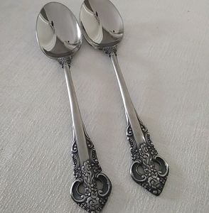 Stanley Roberts SIR Mark 2 Soup Spoons Stainless Flatware